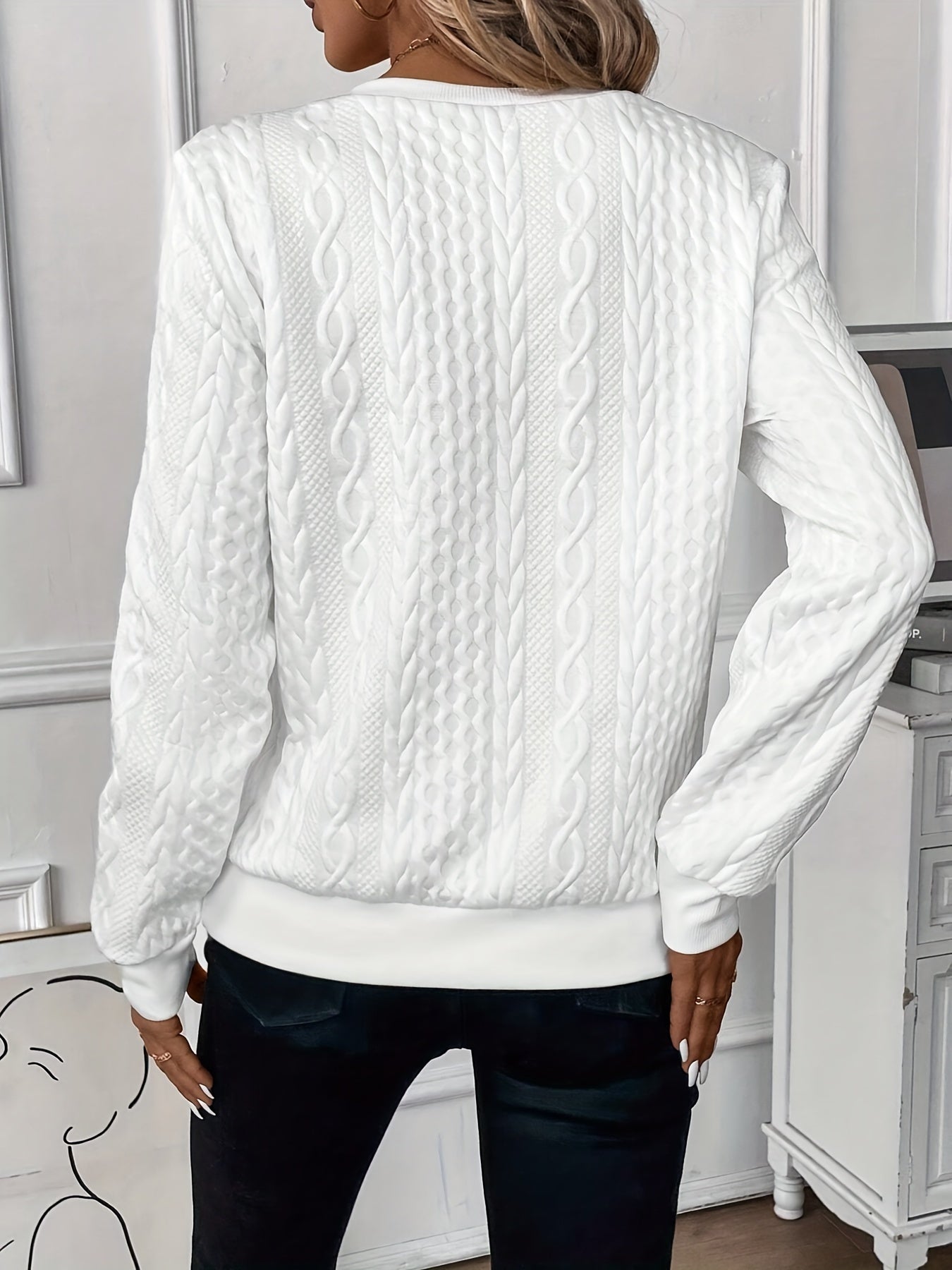 ELIZABETH | CHIC HALF ZIP SWEATER