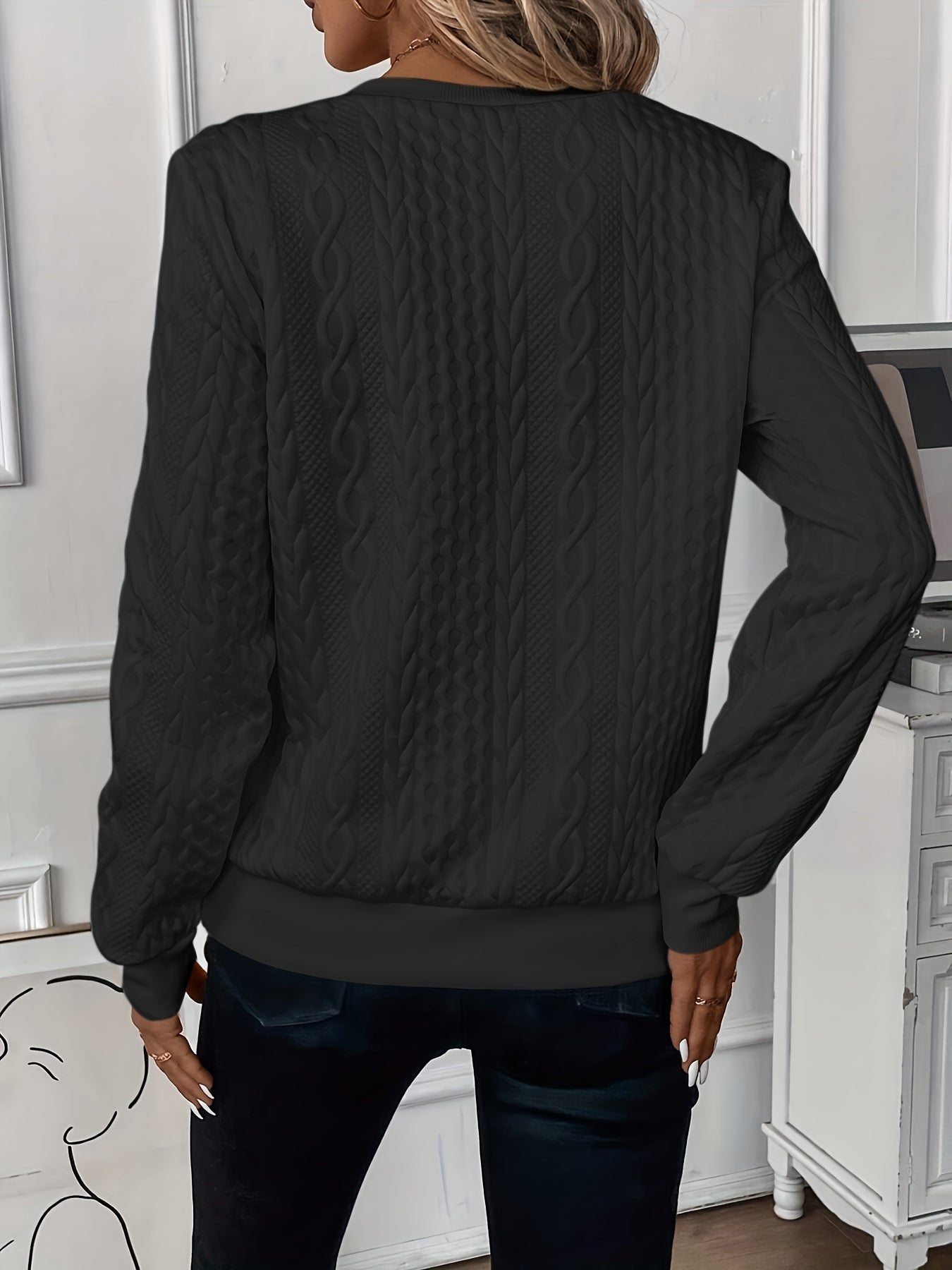 ELIZABETH | CHIC HALF ZIP SWEATER
