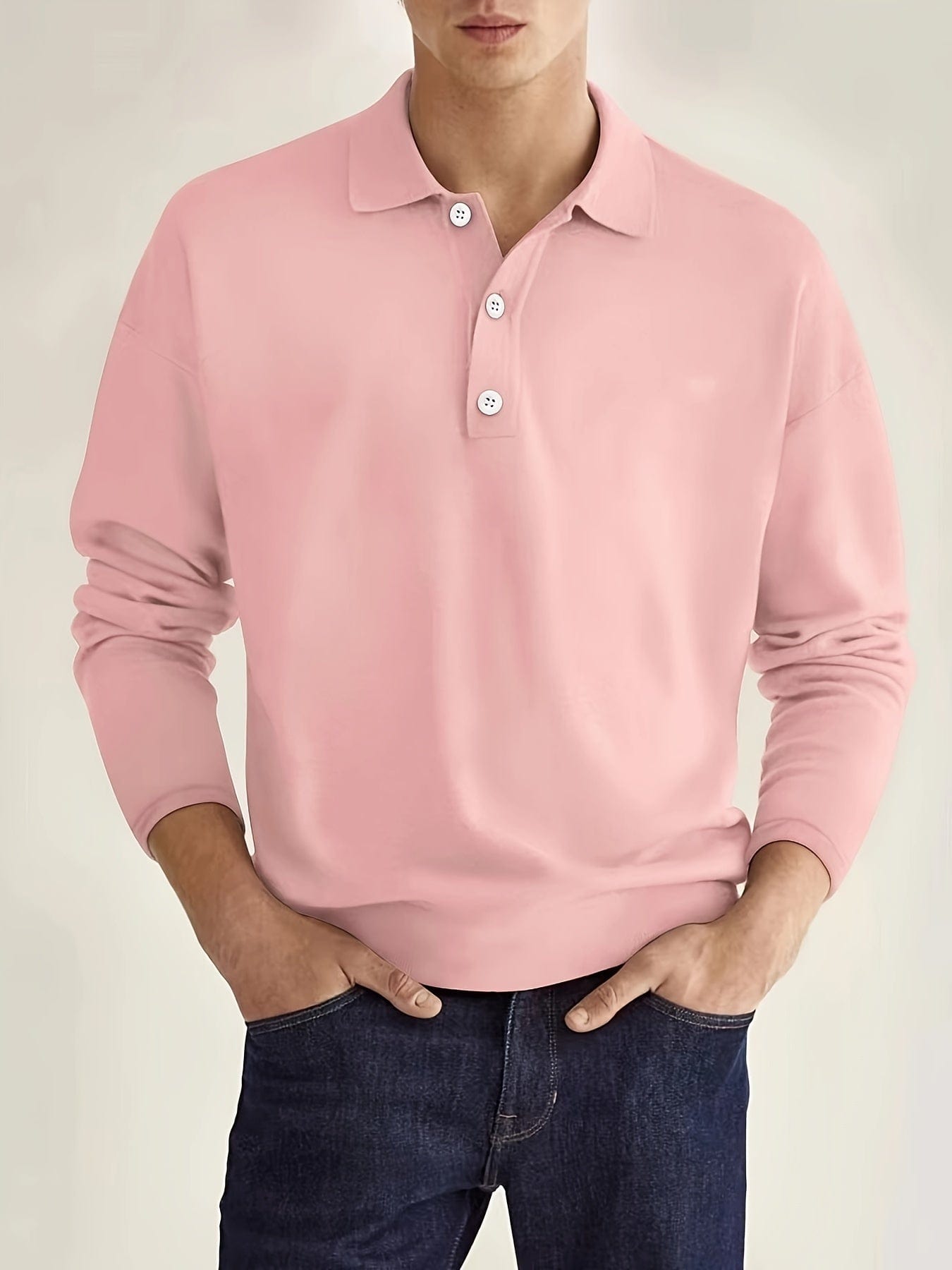Men’s Long-Sleeve Polo Shirt