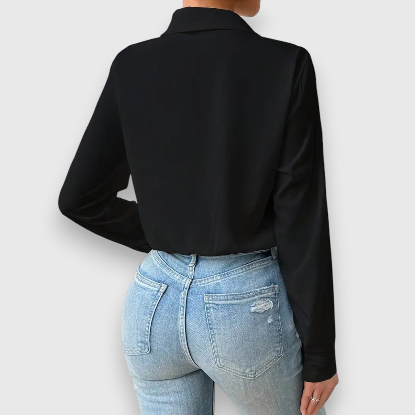 Amara – Elegant Shirt Bodysuit