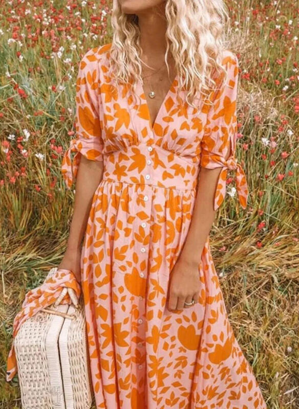 Luisaa - Stylish and Unique Dress for Summer/Spring