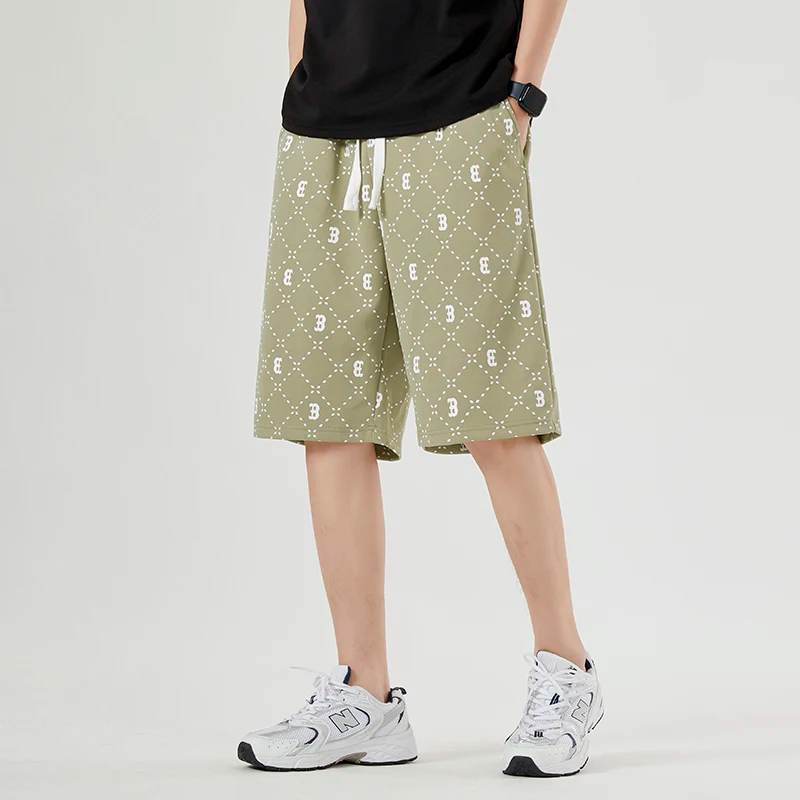 Hady - Trendy Men's Shorts - Summer Short Pants with Elastic Waist and Pattern