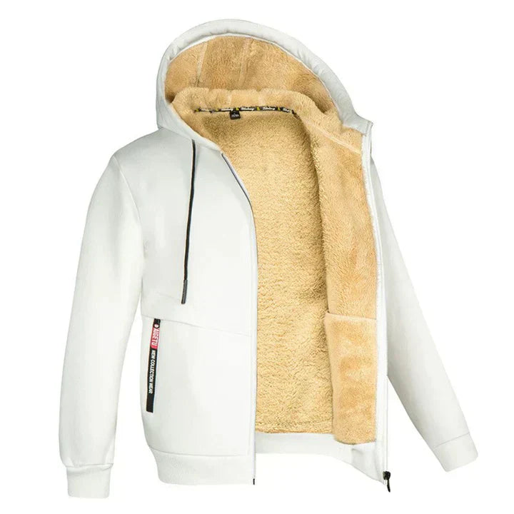 TOMMY - Fleece Zip-up Hoodie