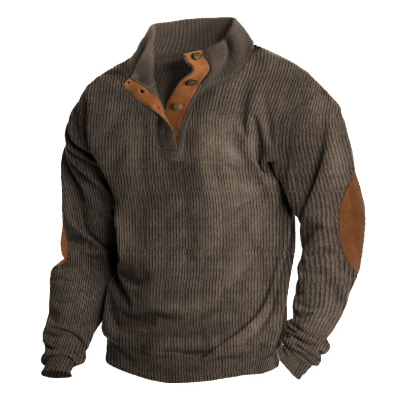 Ribcord | Men's Sweater with Buttons