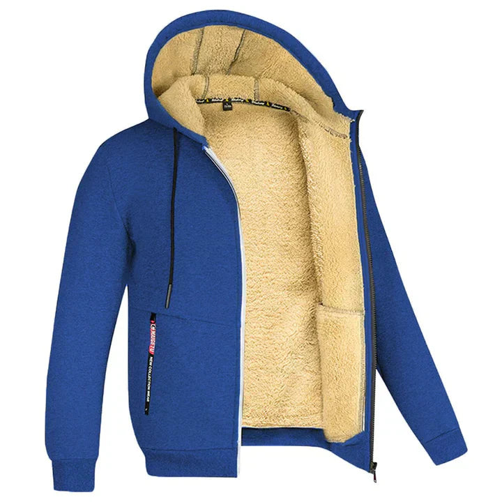 TOMMY - Fleece Zip-up Hoodie