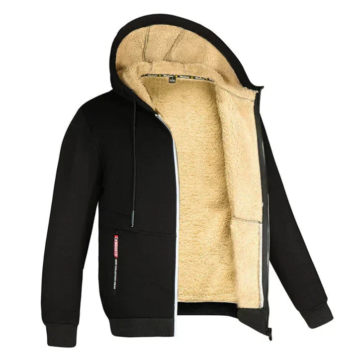 TOMMY - Fleece Zip-up Hoodie