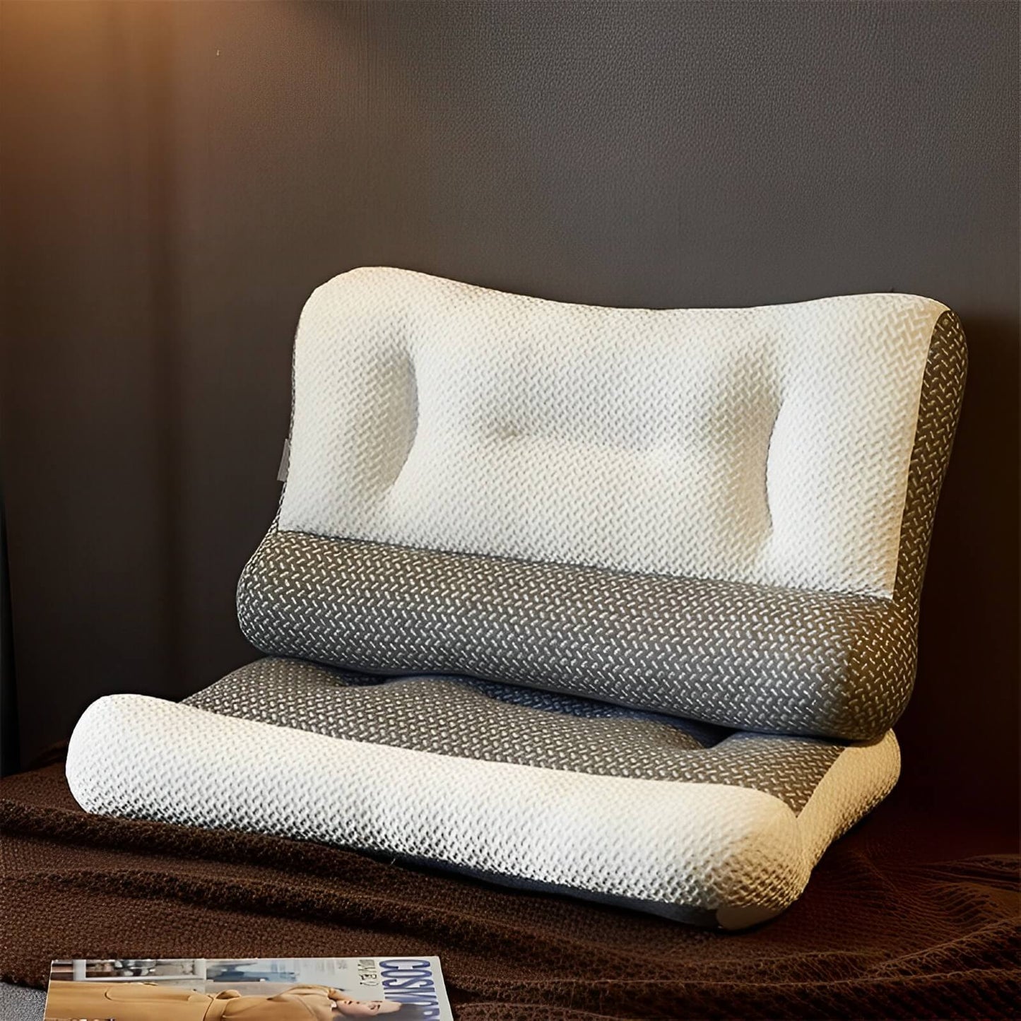 Hypoallergenic Ergonomic Pillow for Optimal Neck Support