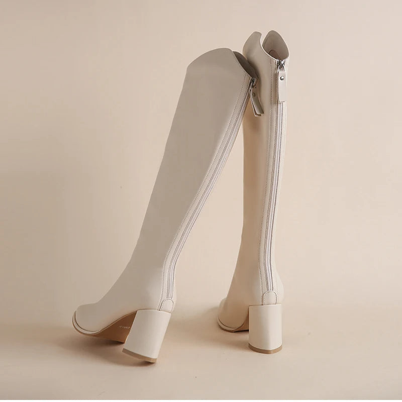 Callie – Stylish Knee-High Riding Boots for Women