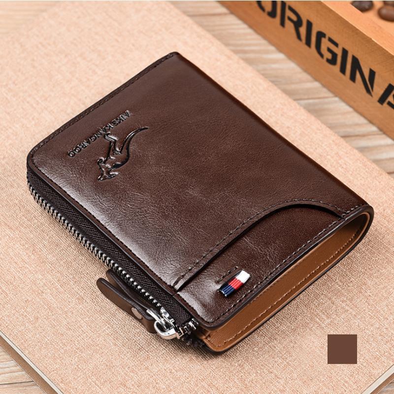 Stylish Compact Wallet with RFID Protection