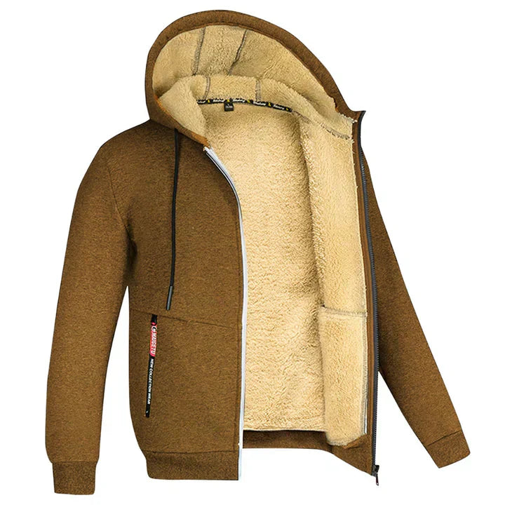 TOMMY - Fleece Zip-up Hoodie