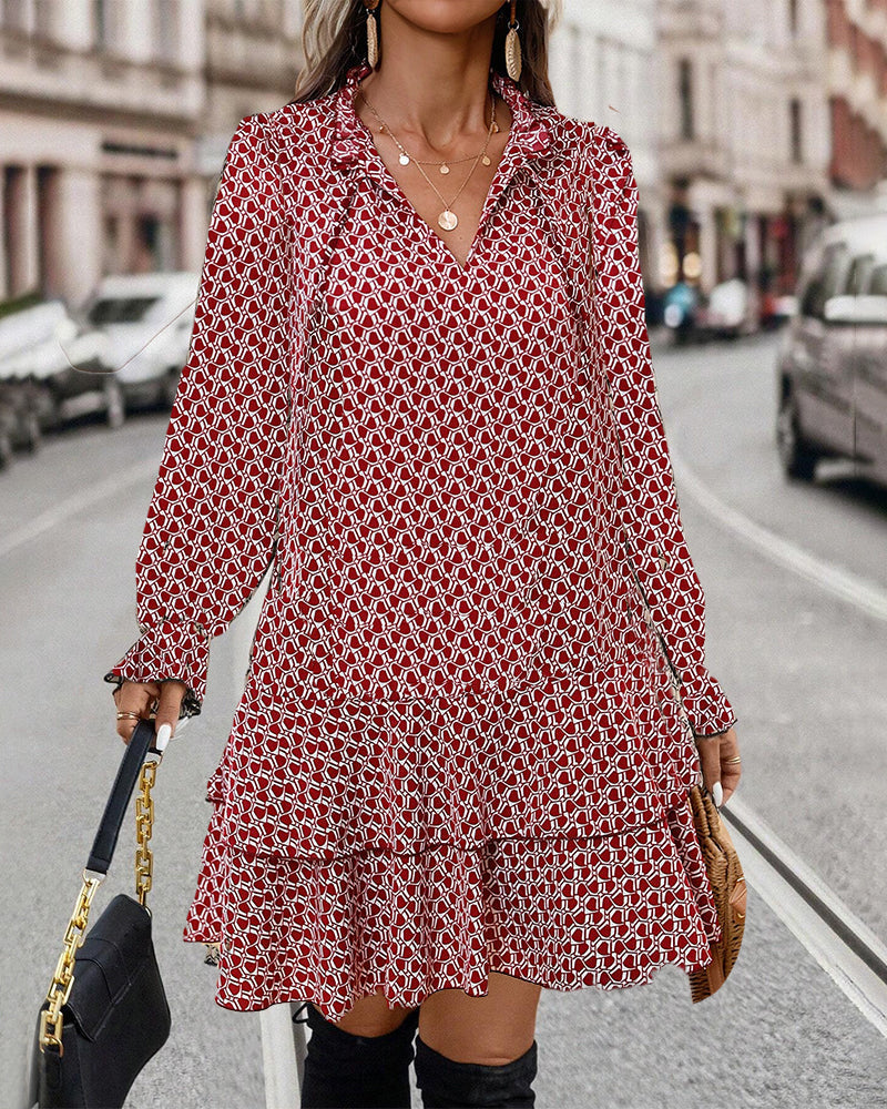 Eloise - V-neck dress