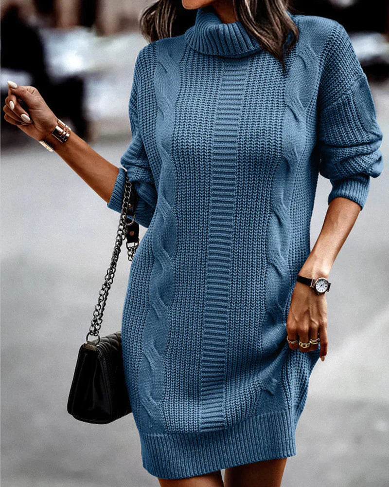 Celeste - Elegant knitted dress