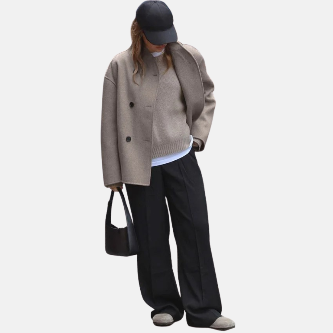Vintage Wool Coat for Women