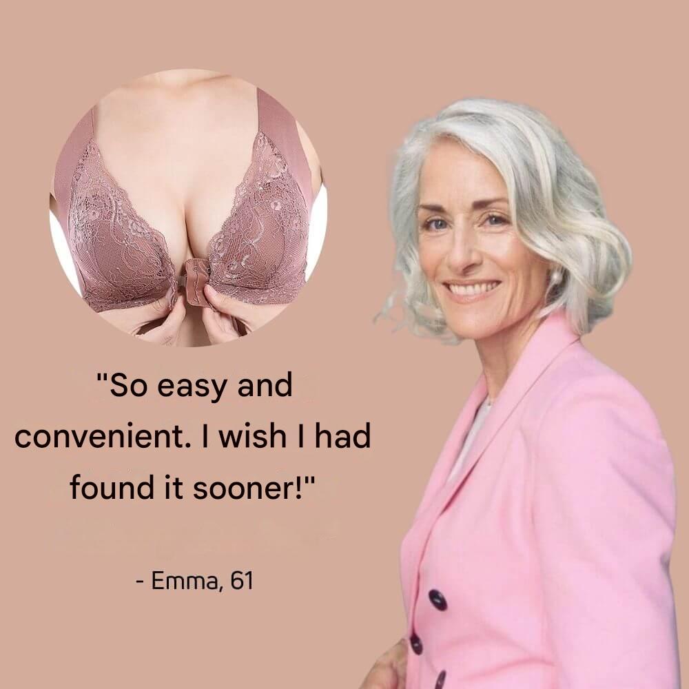 Marlene Front-Closure Bra for Sagging Breasts – Buy 1, Get 1 Free