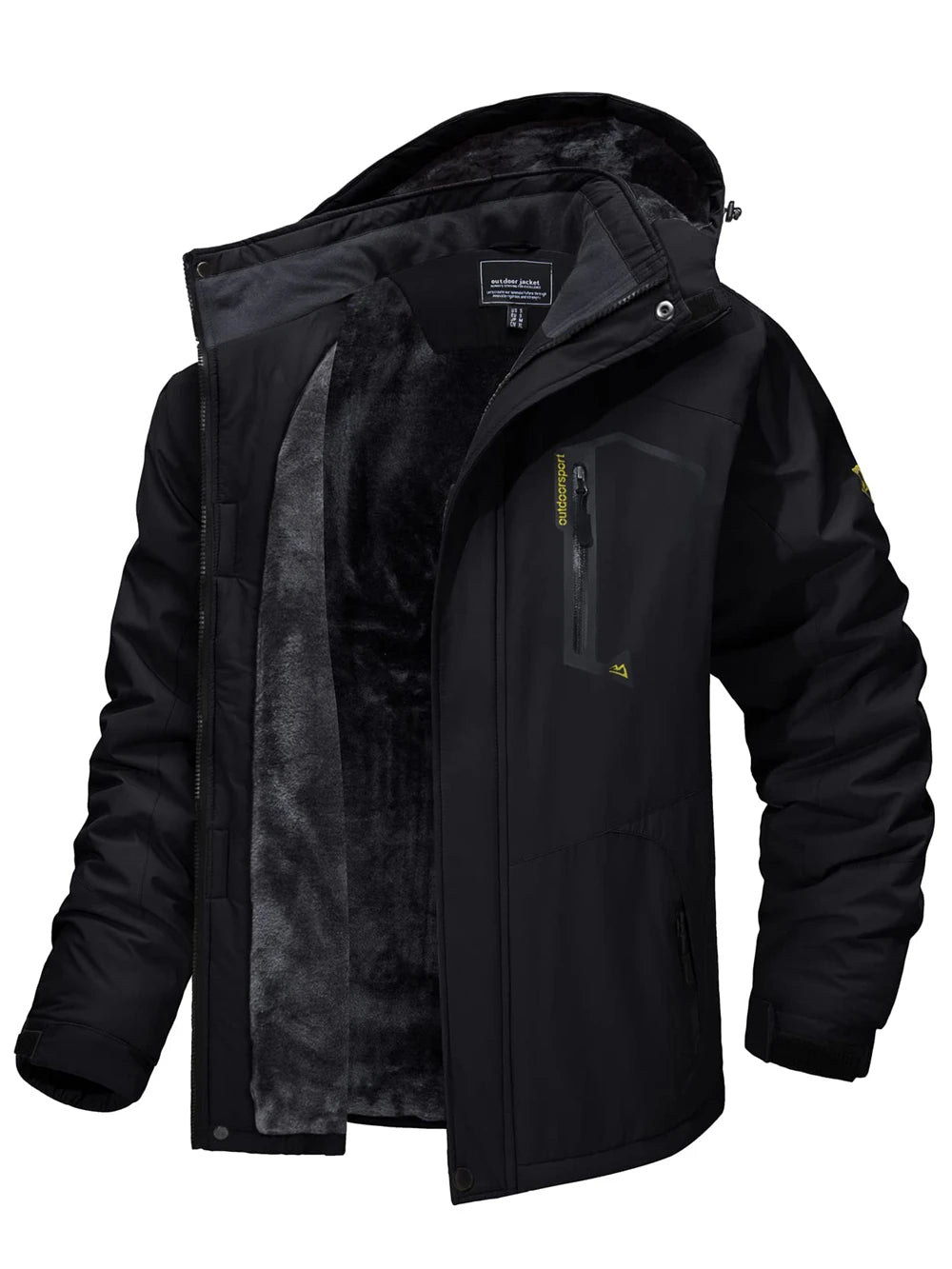 Mats - Fleece Lined Hooded Parka