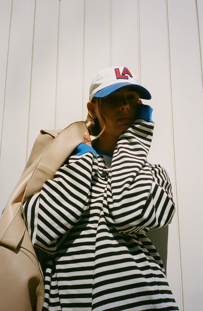 ERICA | STRIPED OVERSIZED SWEATER