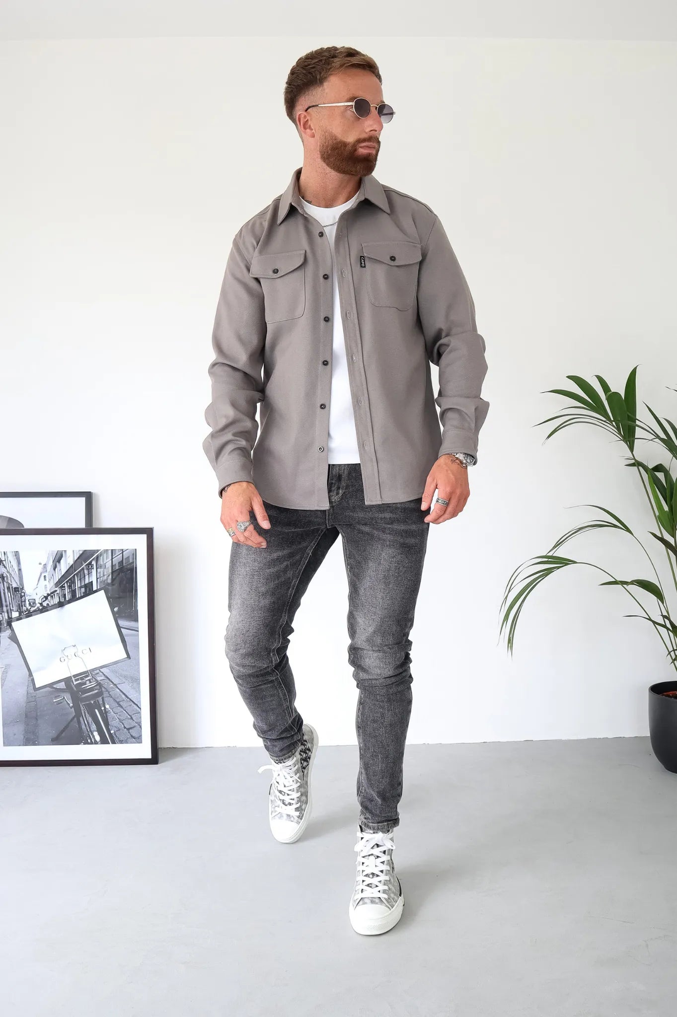 Bernard - Button-down shirt jacket