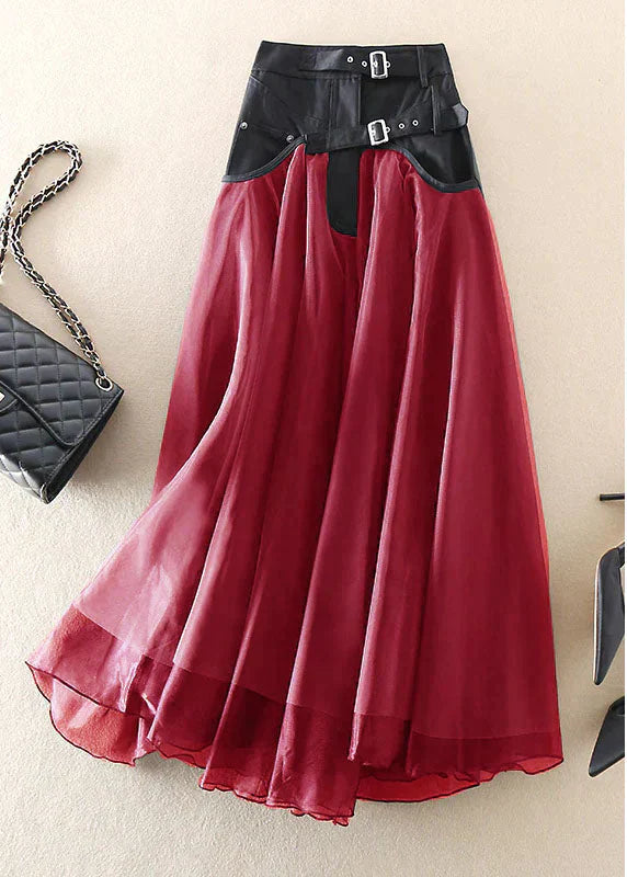 Clara - Versatile skirt with high waist through slits