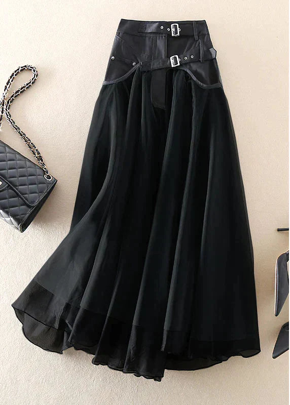 Clara - Versatile skirt with high waist through slits