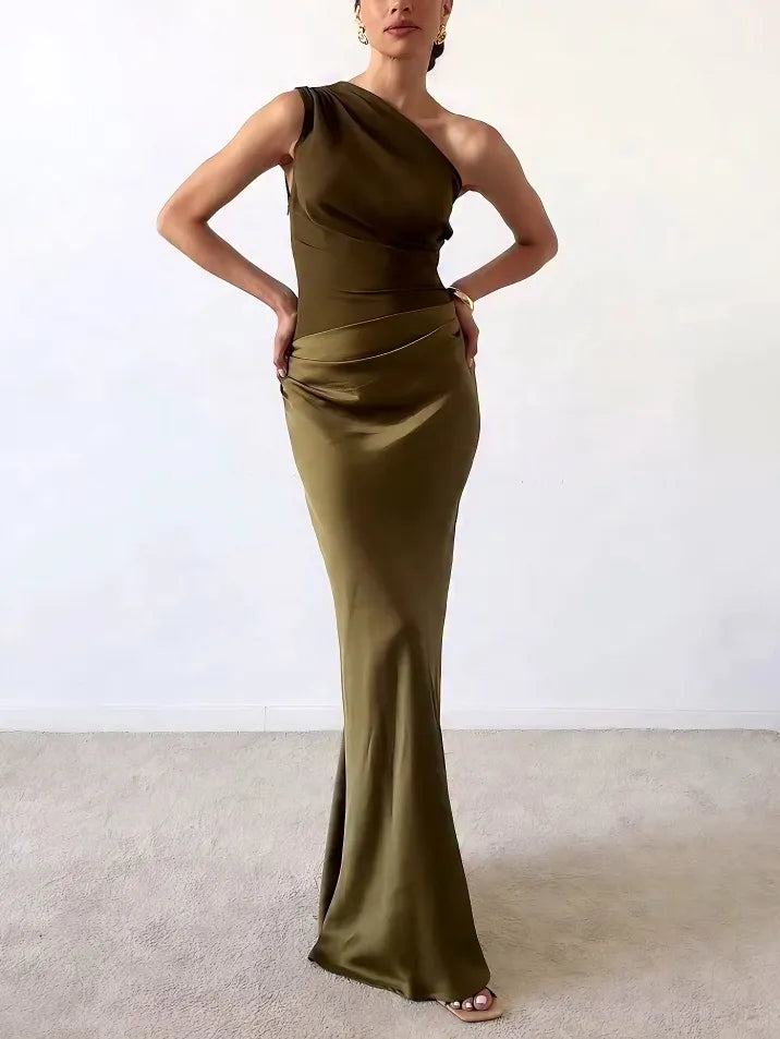 Amelia | One Shoulder Dress