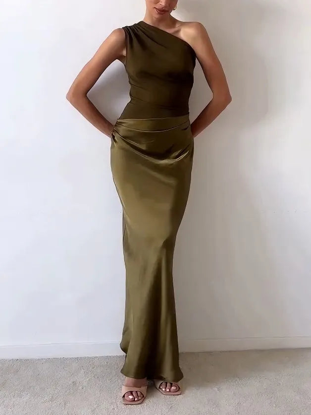 Amelia | One Shoulder Dress