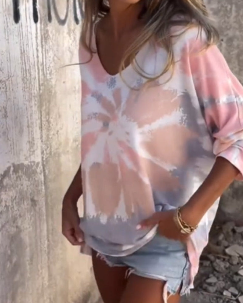Comfortable and Versatile Women's Shirt with Crew Neck – Maila