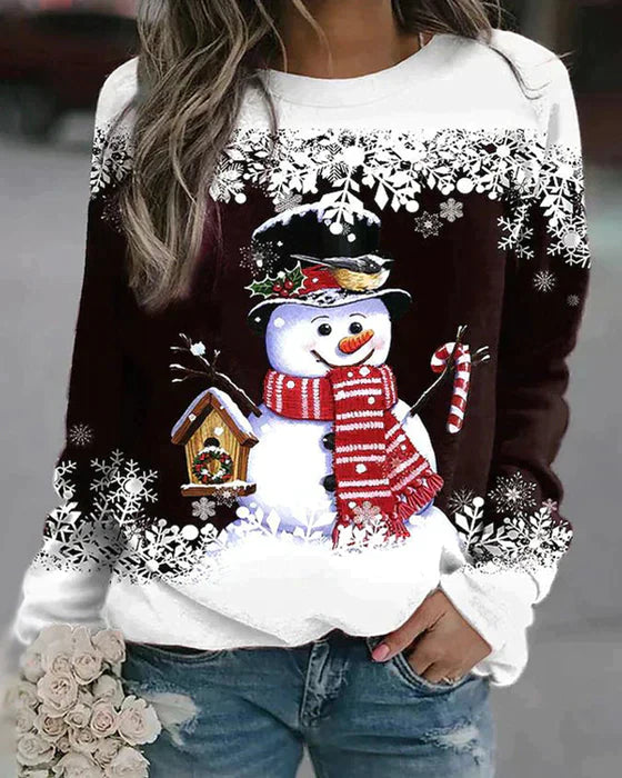 Benny - Colorful snowman motif