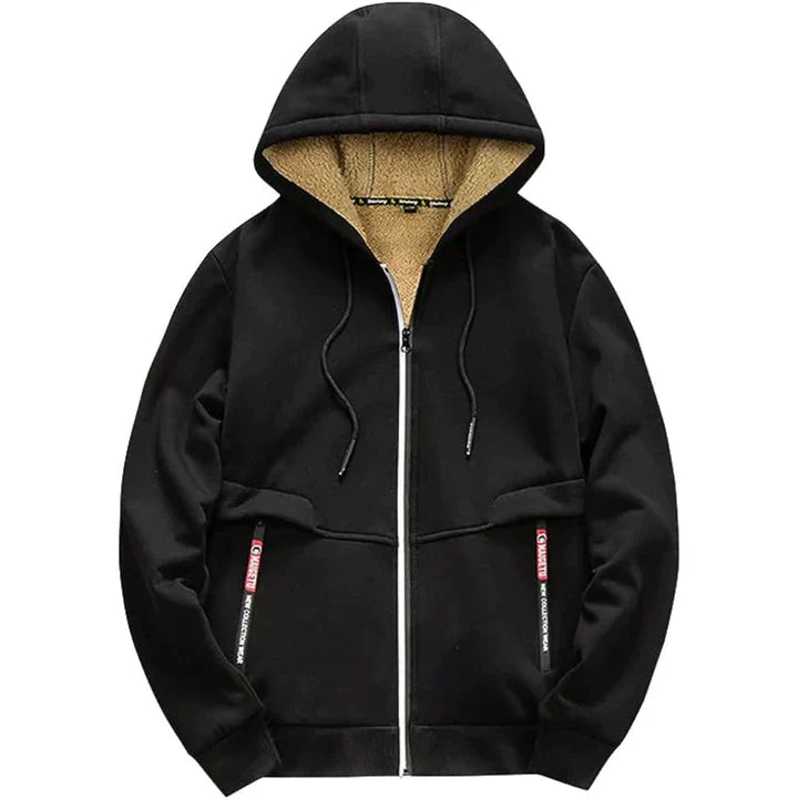 TOMMY - Fleece Zip-up Hoodie