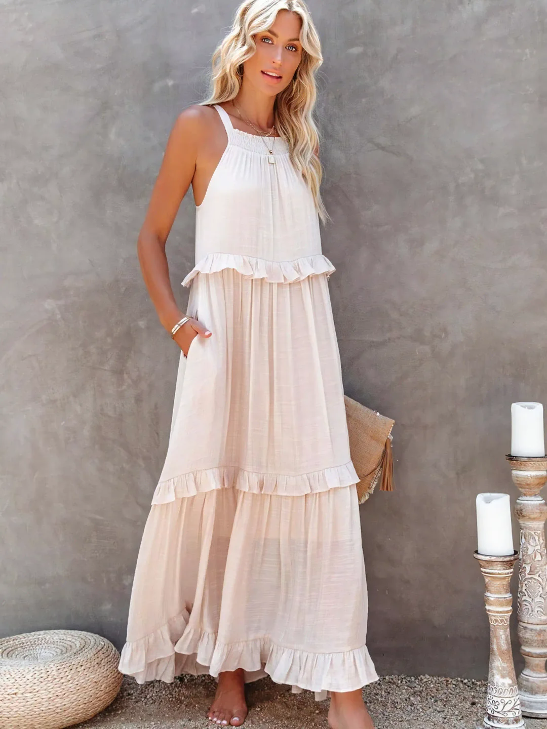 Elsie | Elegant Ruffled Dress