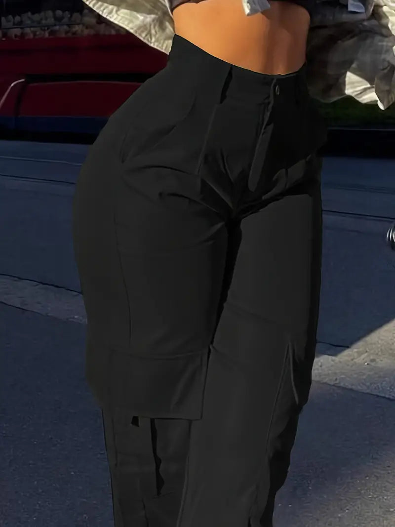 Clara - Plain cargo pants