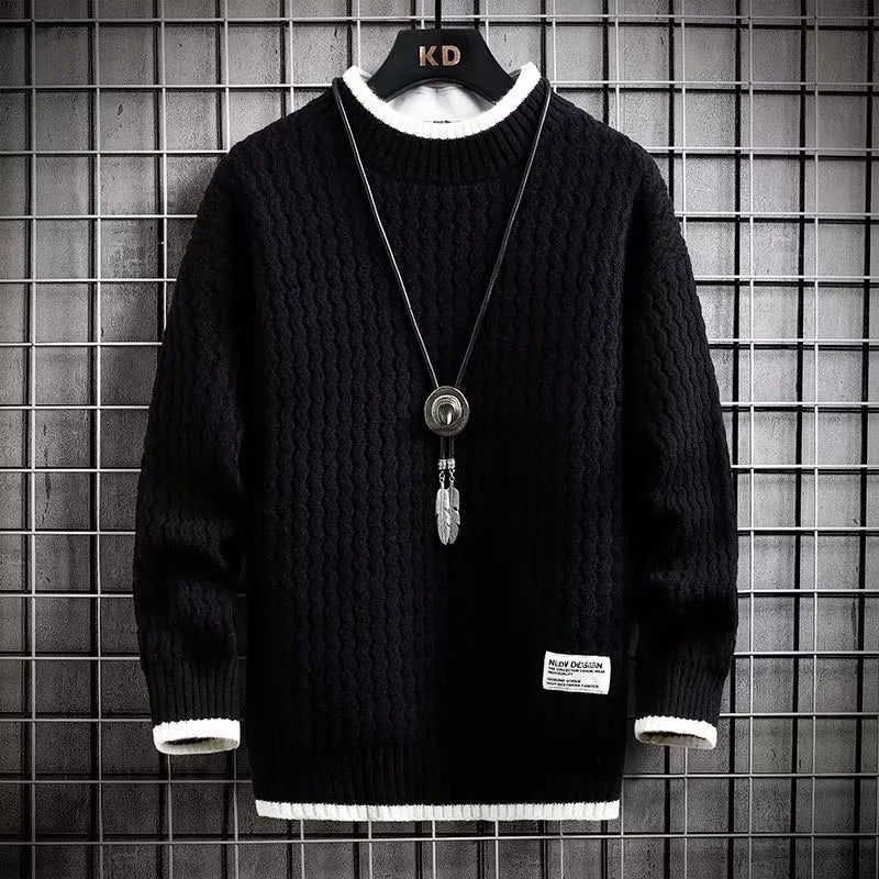 Nolan - Soft knitted sweater for men