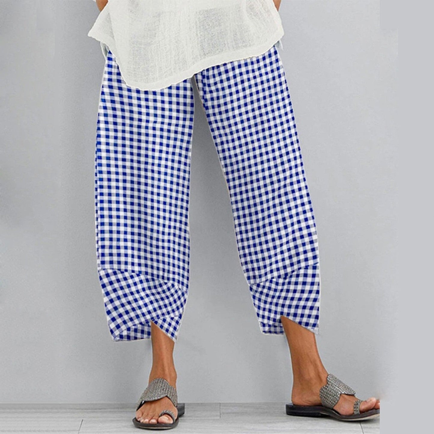 Nora - Cotton linen trousers