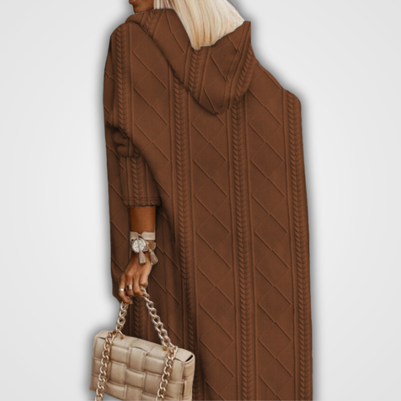 Mindy - Sweater with long vest