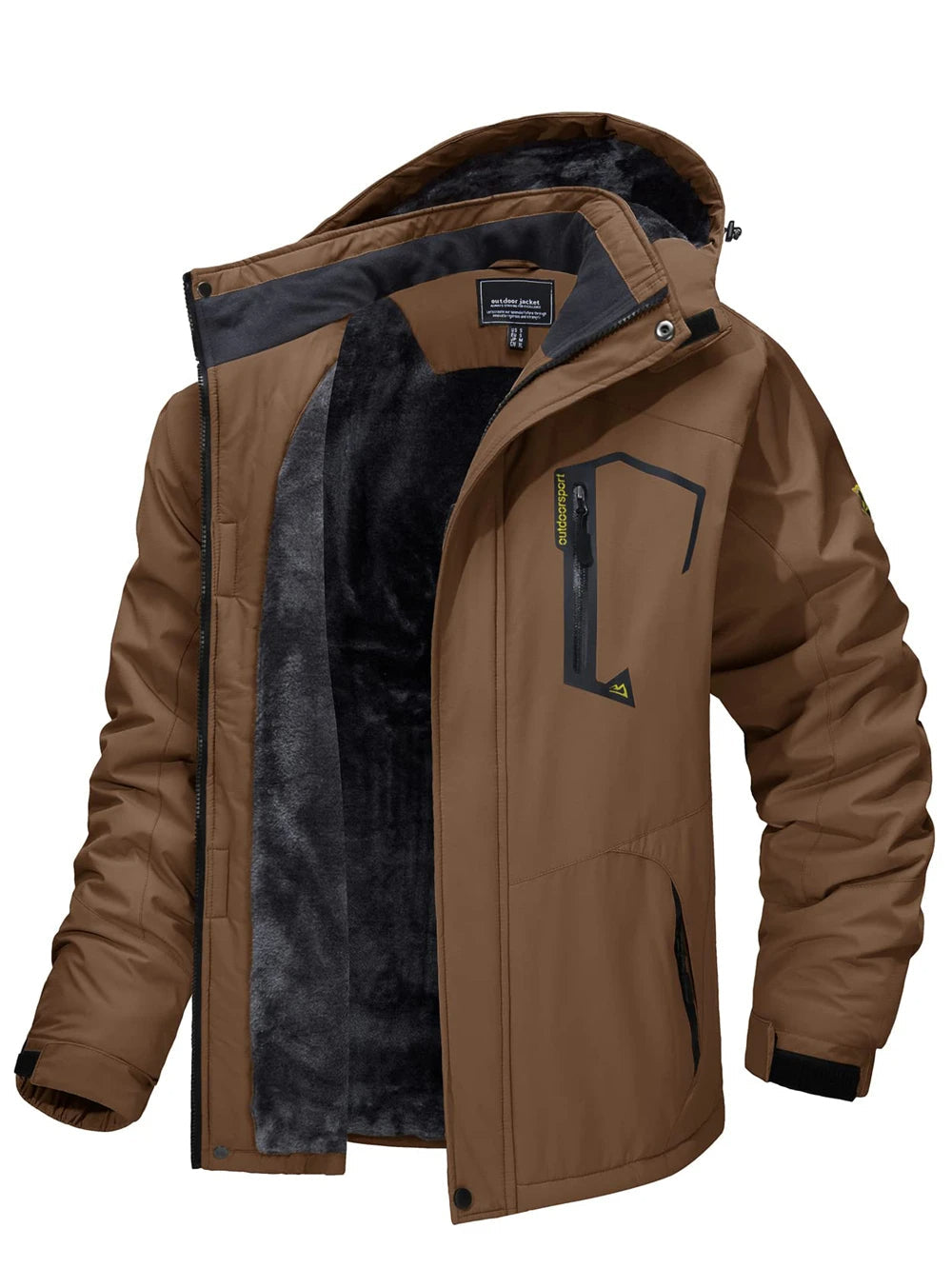 Mats - Fleece Lined Hooded Parka