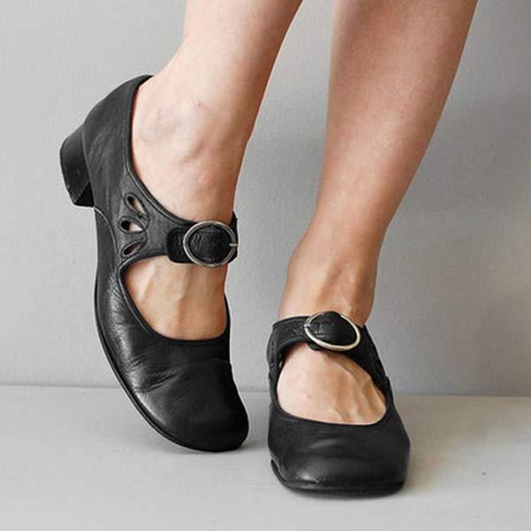 Amey - Vintage round toe shoes