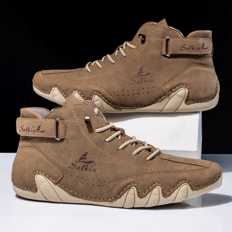 Maxwell - Orthopedic leather shoes