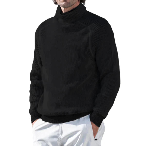 Ewald - Elegant turtleneck sweater for men