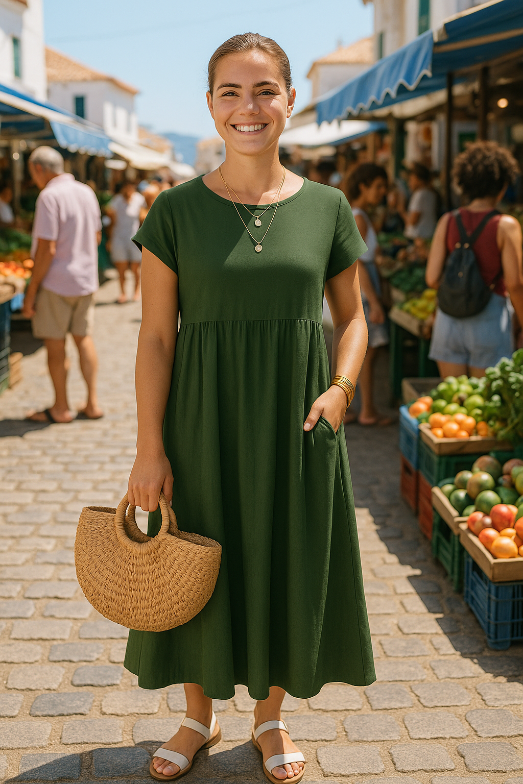 Munia - Minimalist, Feminine, and Comfortable - Casual Dress