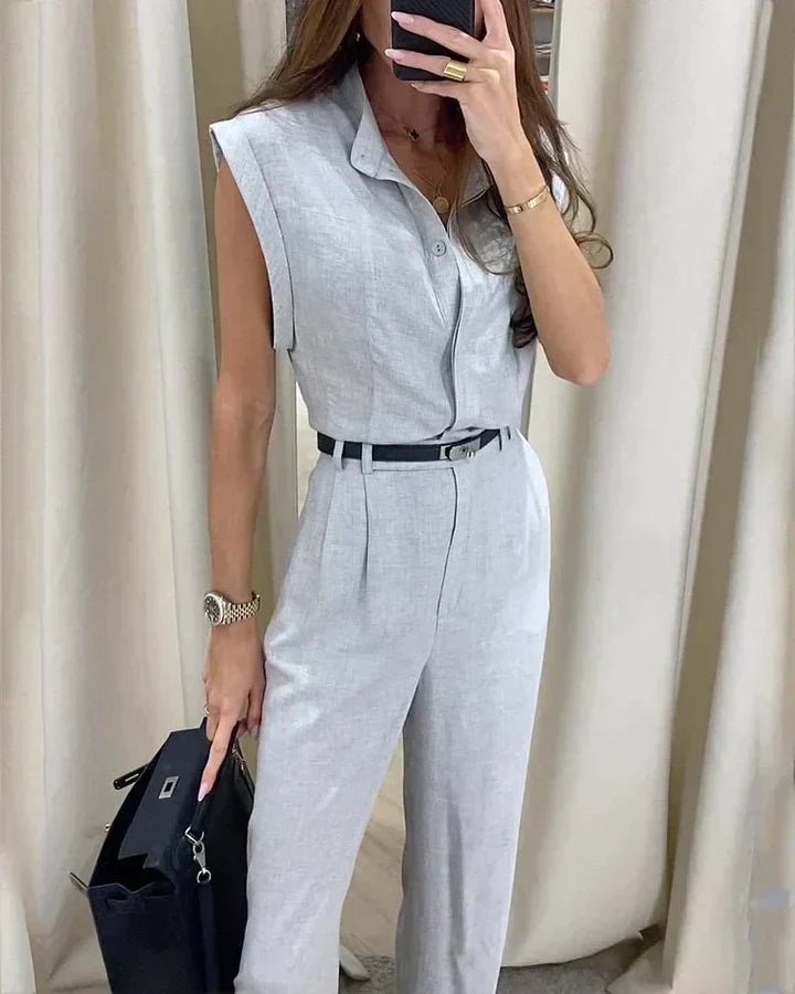 Adah - Casual shirt and trouser duo