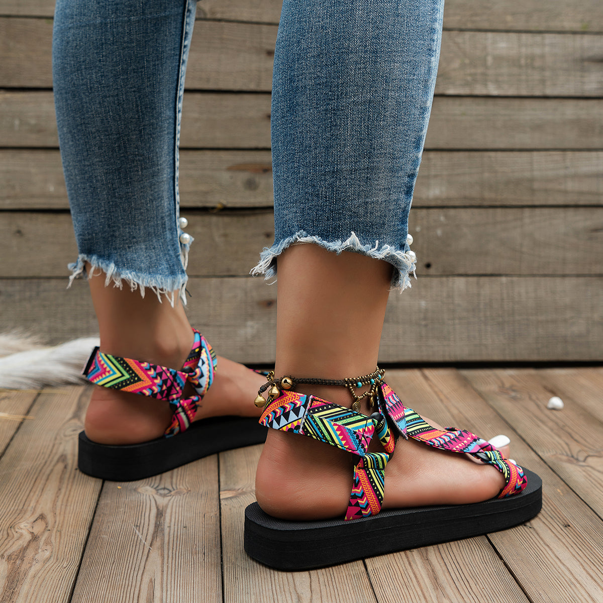 Elsie - Flat Summer Sandals