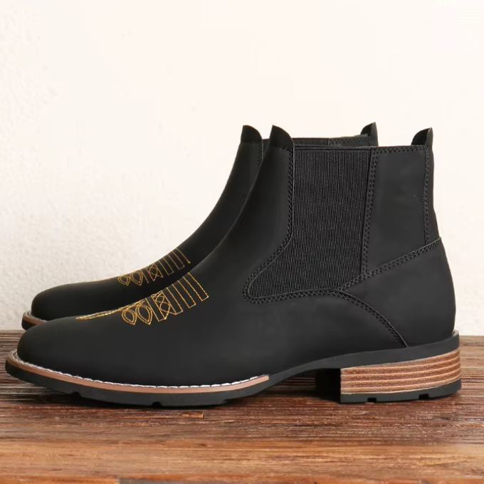 Manoel - Boots for Men in Cowboy Style with Elegant Design