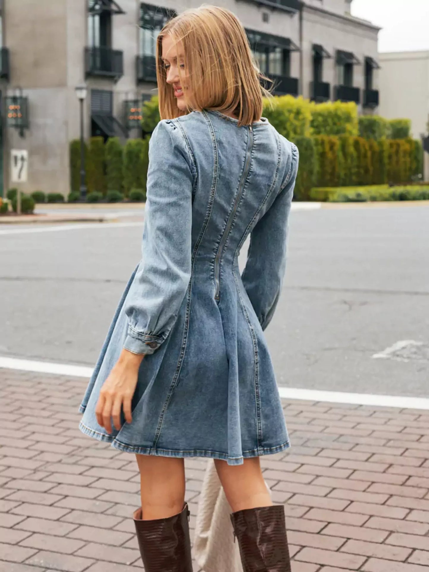 Layla | Denim Dress