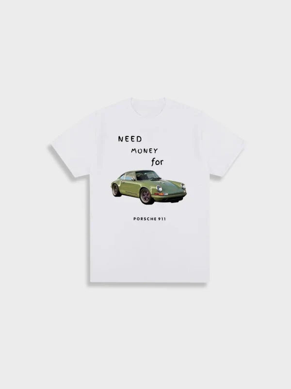 Premium T-Shirt | Money for Porsche 911 - Summer 2025 Edition
