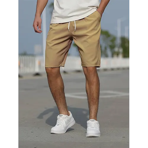 Clint – Men's High Waist Summer Shorts | Breathable