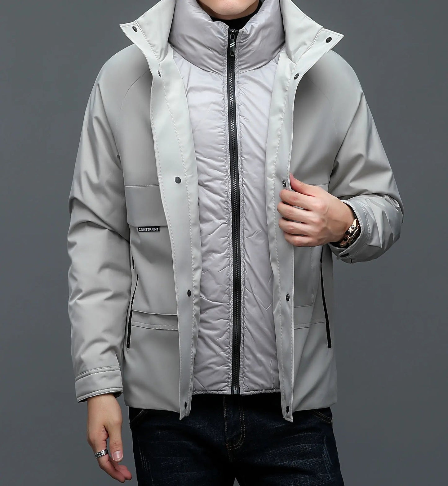 Raf Down Jacket - Trendy and Perfect for Winter Sports