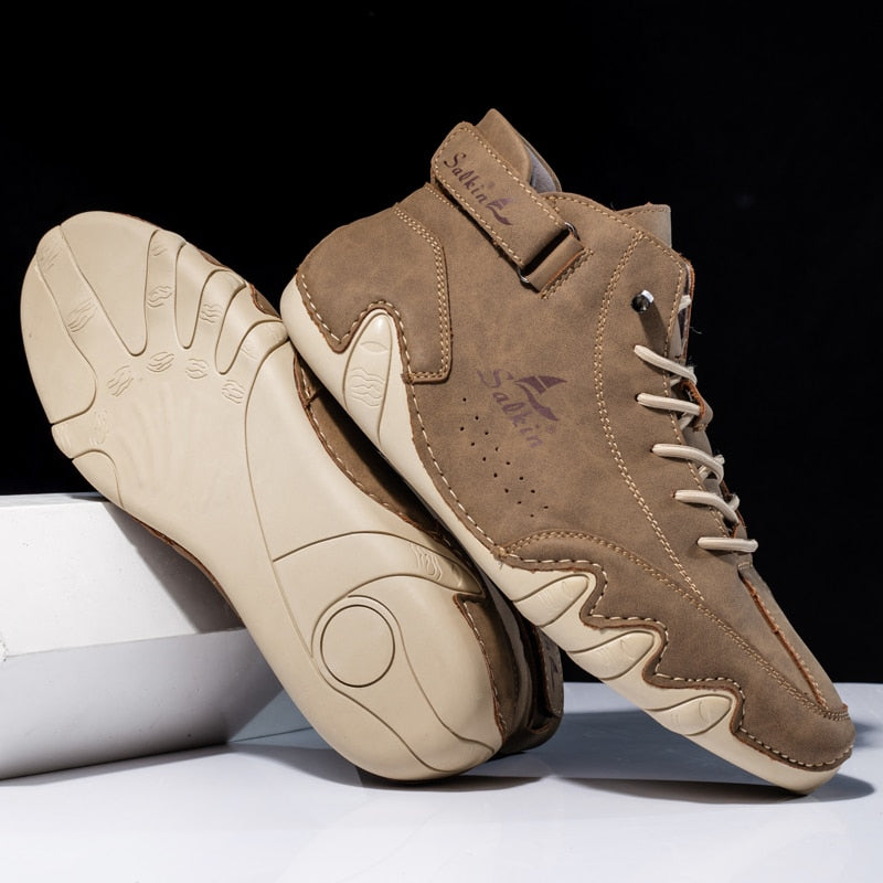 Maxwell - Orthopedic leather shoes
