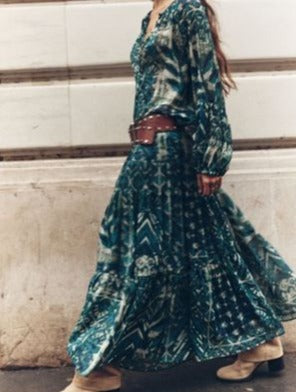 Lillian - Women's Long Skirt Set
