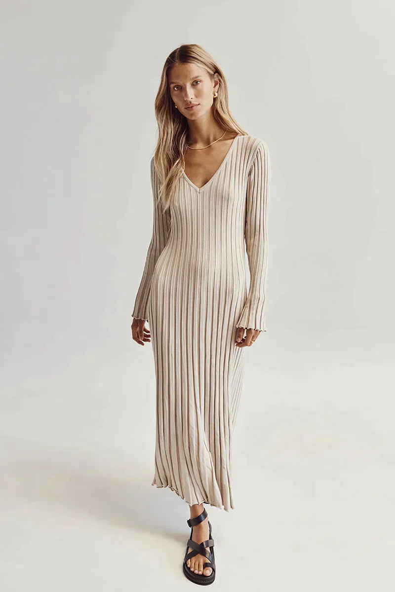 Carilyn - Long Sleeve Midi Dress
