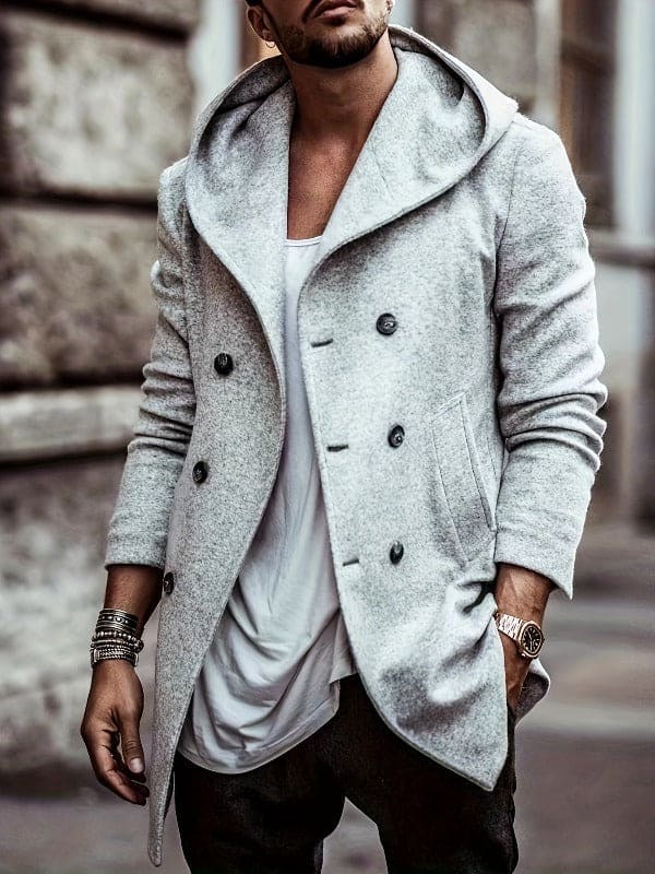Kurt - Hooded Jacket with Long Sleeves