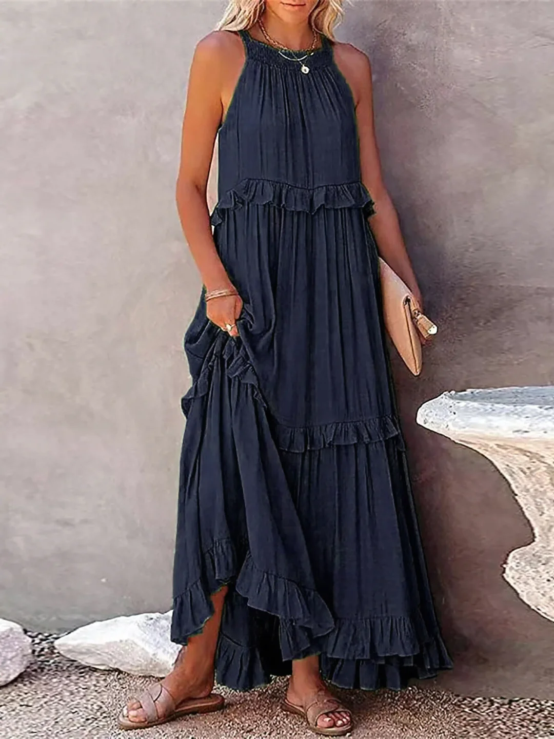 Elsie | Elegant Ruffled Dress